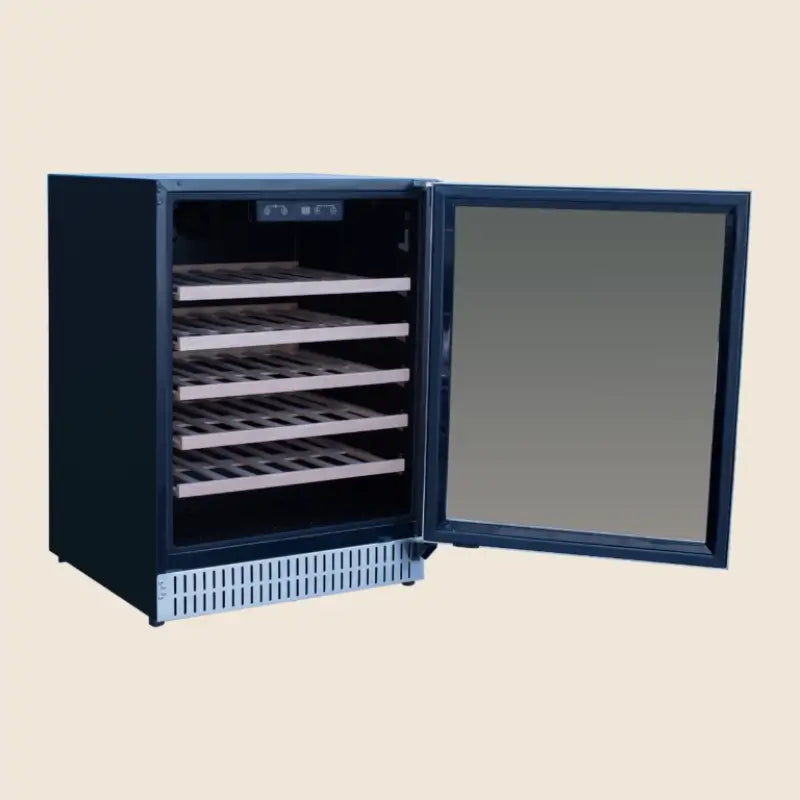 Summerset RFR-24W 24-Inch Outdoor Rated Single Zone Wine Cooler – 5 Cu. Ft., 52-Bottle Capacity Wine Coolers RFR-24W Flame Authority