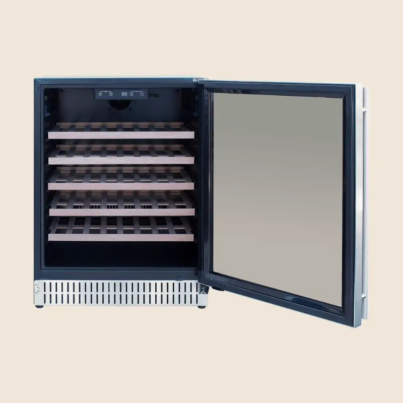 Summerset RFR-24W 24-Inch Outdoor Rated Single Zone Wine Cooler – 5 Cu. Ft., 52-Bottle Capacity Wine Coolers RFR-24W Flame Authority