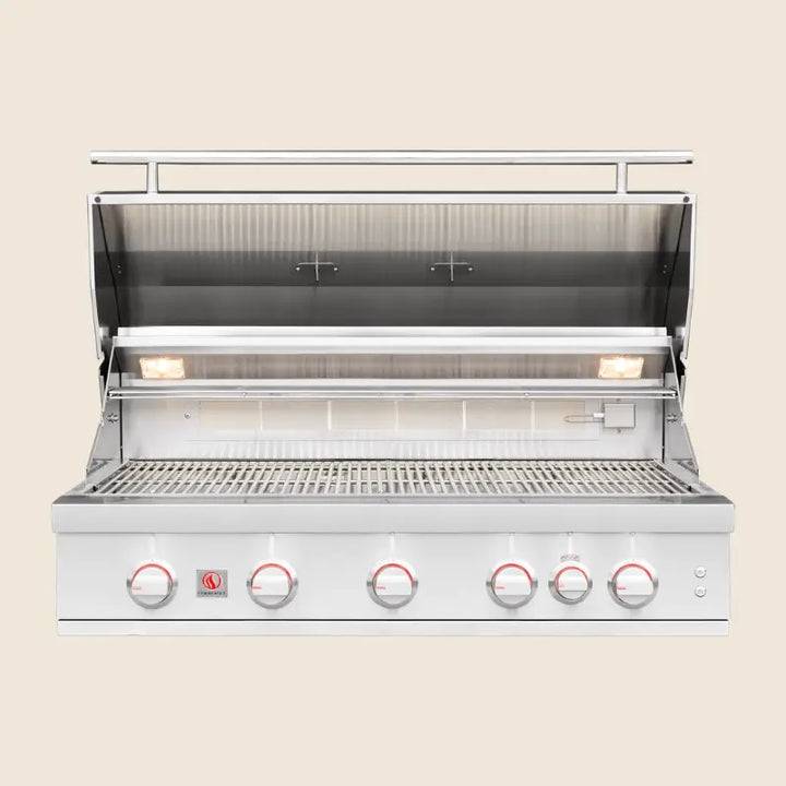Summerset Sizzler Pro 40-Inch Built-In Gas Grill – Natural Gas or Liquid Propane Grills Flame Authority