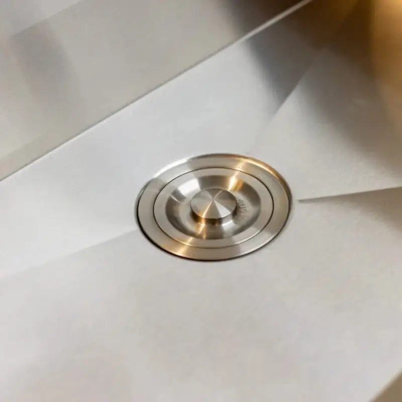 Summerset SNK-32FH-P 32-Inch Outdoor Farmhouse Sink Package with Hot & Cold Pull-Down Faucet BBQ Island Components SNK-32FH-P Flame Authority