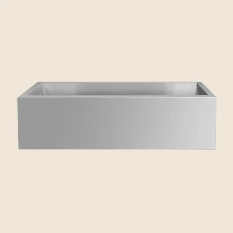Summerset SNK-32FH-P 32-Inch Outdoor Farmhouse Sink Package with Hot & Cold Pull-Down Faucet BBQ Island Components SNK-32FH-P Flame Authority