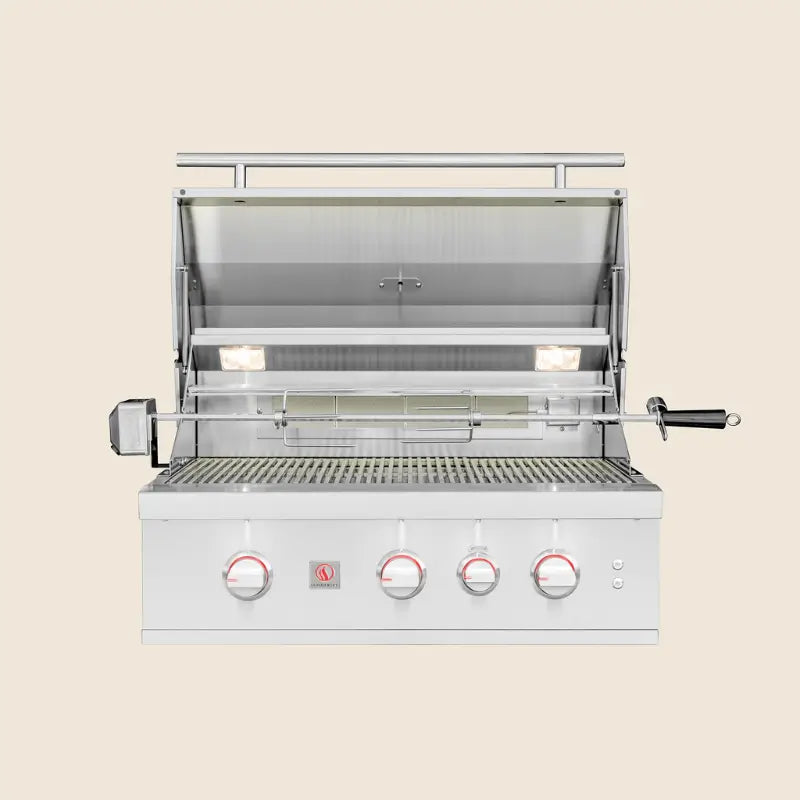 Summerset TRL Pro 32-Inch Built-In Gas Grill – 75,000 BTU, Natural Gas or Propane Grills Flame Authority