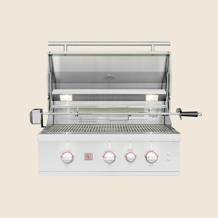 Summerset TRL Pro 32-Inch Built-In Gas Grill – 75,000 BTU, Natural Gas or Propane Grills Flame Authority