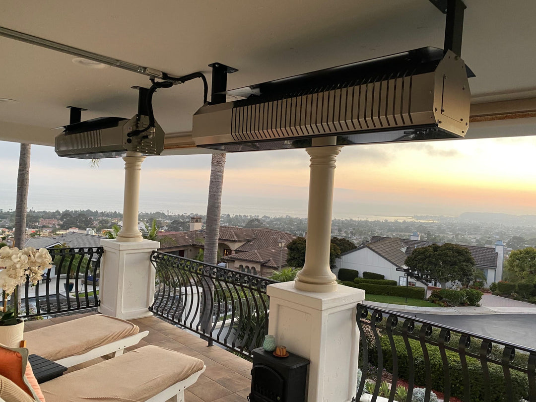 SunStar Marine Grade Overhead Gas Patio Heater SGL35-MG Heaters Flame Authority