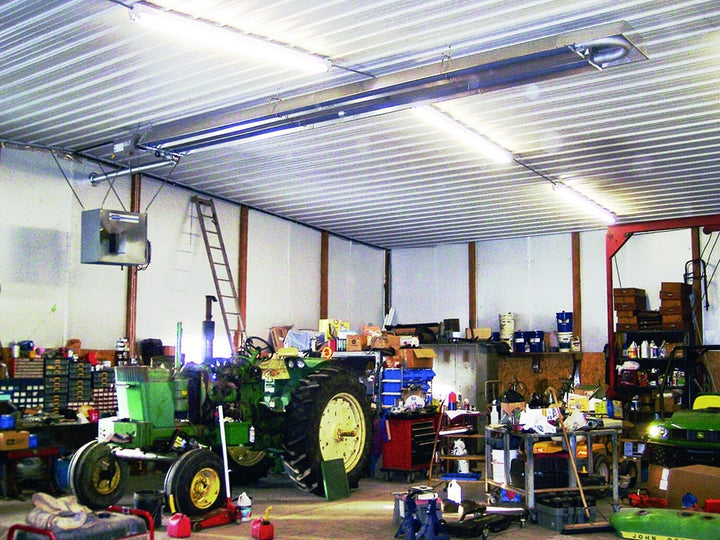 SunStar SIS Vacuum System 20' Single Stage 75K BTU Straight Tube Heater