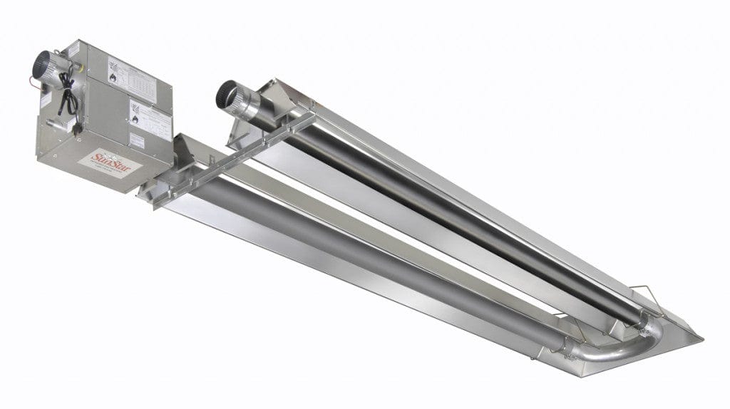 SunStar SPU Tough Guy Positive Pressure 20' Single Stage 50K BTU U-Tube Heater