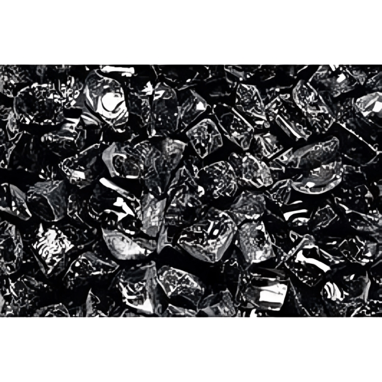 Superior 10 Lbs. Onyx Black Large Crushed Glass Media for VRE4600 Series Gas Fireplaces 2x GLO-Black