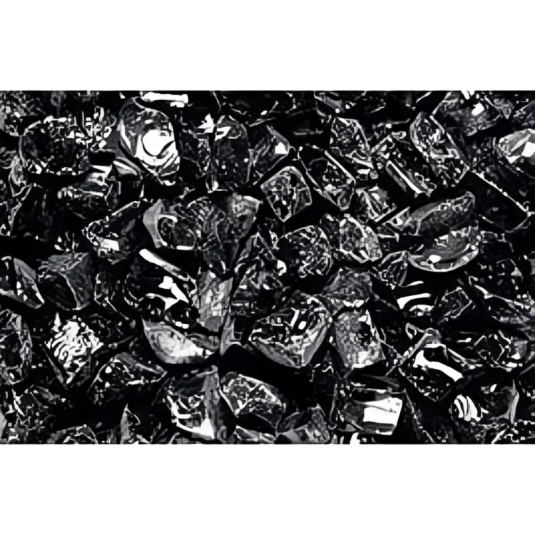Superior 20 Lbs. Onyx Black Large Crushed Glass Media for VRE4600 Series Gas Fireplaces 4x GLO-Black
