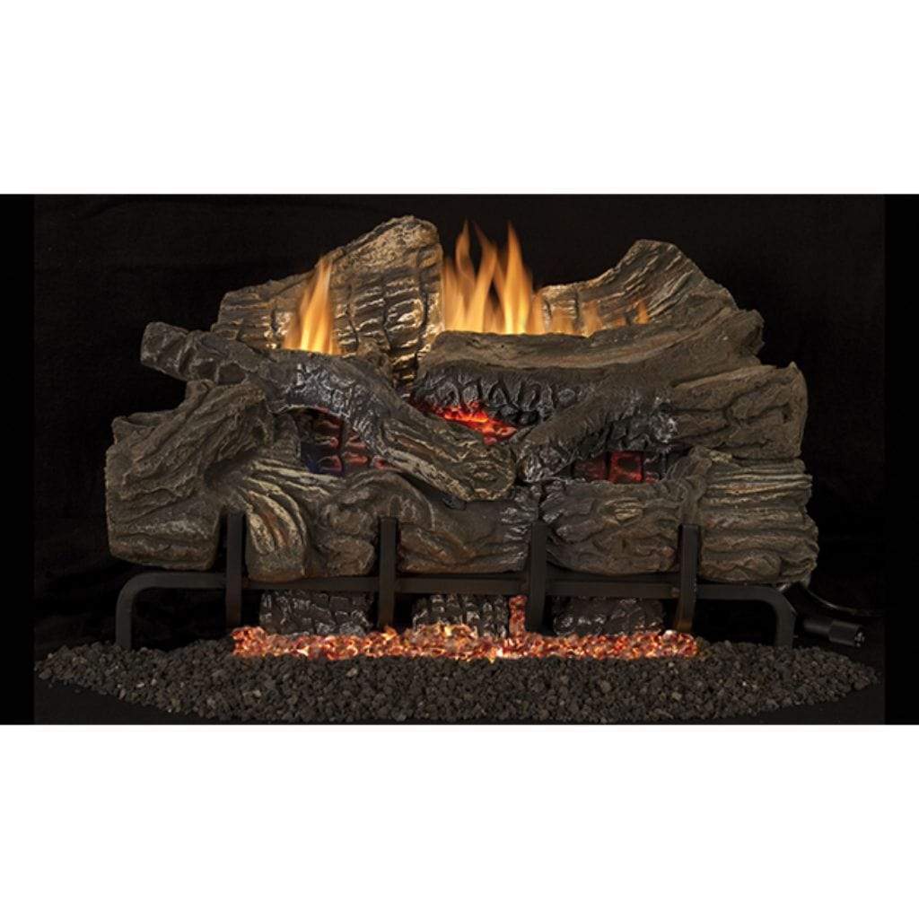 Superior 24-inch Smokey Mountain Glow-Ramp Ceramic Fiber Log Set LBG24SM