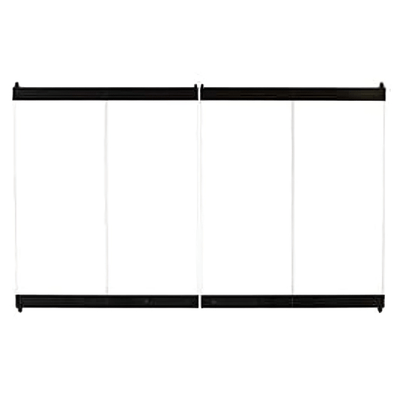 Superior 36-inch Black Standard Bi-Fold Glass Door for BRT4336, BRT4536 and WRT/WCT3036 Fireplaces BD36