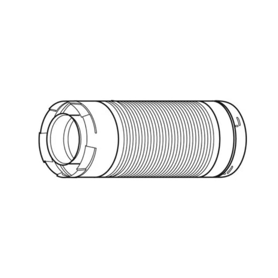 Superior 5-inch Diameter Section Flex Pipe - 20 1/2" - 44 1/2" Length PF58-1236