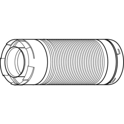 Superior 5-inch Diameter Section Flex Pipe - 26 1/2" - 62 1/2" Length PF58-1854