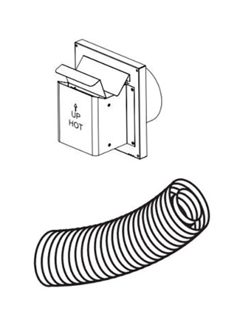 Superior DRT2033 Series 33-inch Flex Compact Termination Kit SFKIT18CT Fireplace Accessories SFKIT18CT Flame Authority