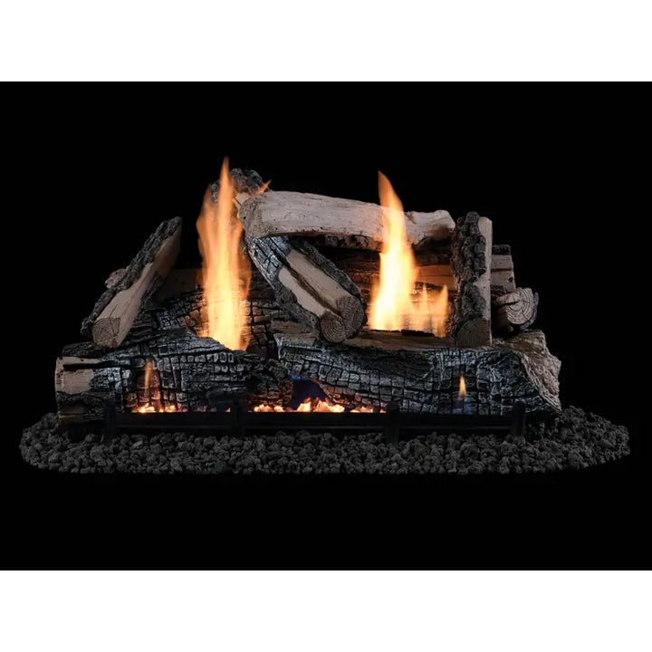 Superior Emberwood Split 18" Vent-Free Gas Logs LNF18ES Fireplace Log Sets LNF18ES Flame Authority