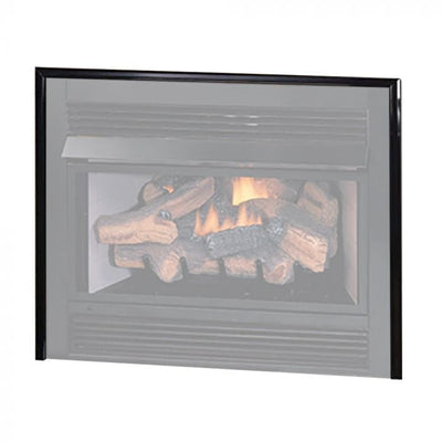 Superior Fireplaces 32-Inch Black Perimeter Trim PT32 Fireplace Accessories PT32 Flame Authority