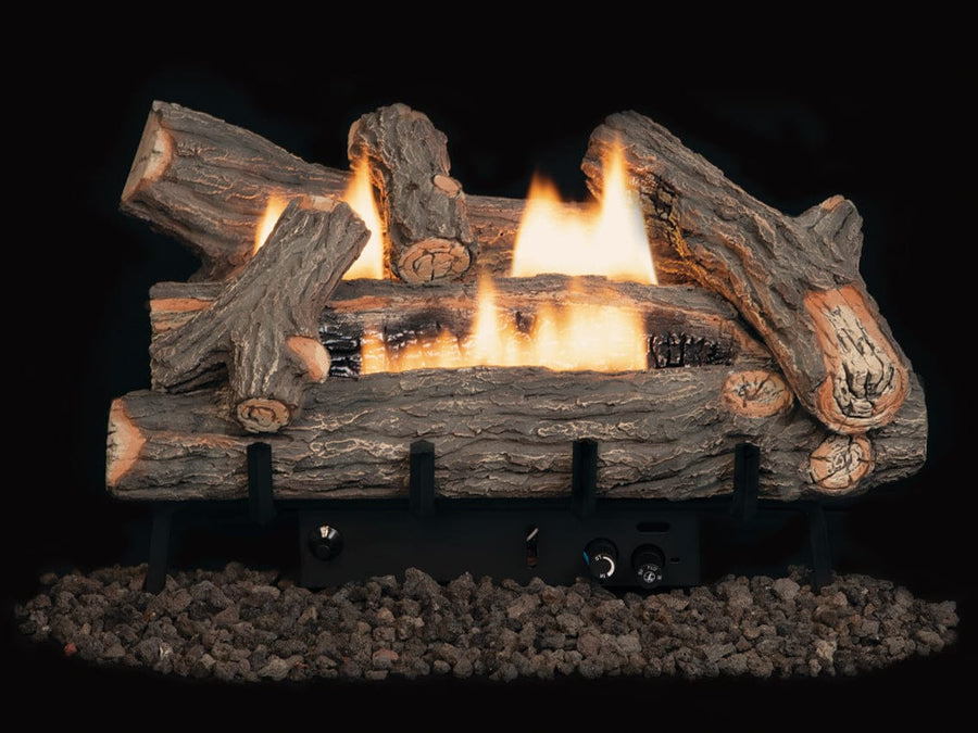 Superior Fireplaces High Definition Crescent Hill Vent Free Log Set LVDCHHD Fireplace Log Sets Flame Authority