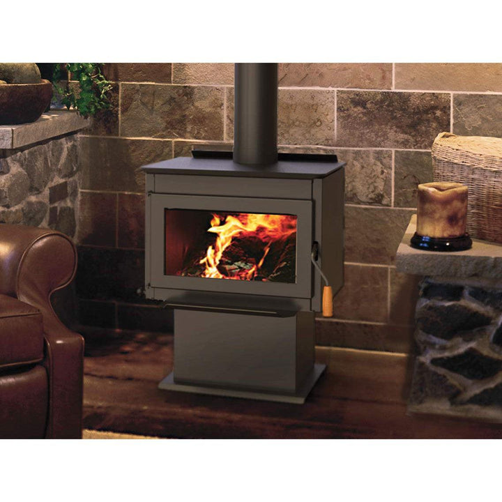 Superior Freestanding Wood Burning Stove With Cast Door WXS2021WSS Fireplaces WXS2021WSS Flame Authority
