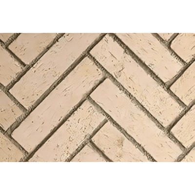 Superior VRT6000 Series Mosaic Masonry 42-inch Ivory Split Herringbone Brick Liner MOSAIC42IVSH Fireplace Accessories MOSAIC42IVSH Flame Authority