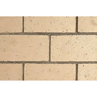 Superior VRT6000 Series Mosaic Masonry 50-inch Ivory Full Stacked Brick Liner MOSAIC50IVFS Fireplace Accessories MOSAIC50IVFS Flame Authority