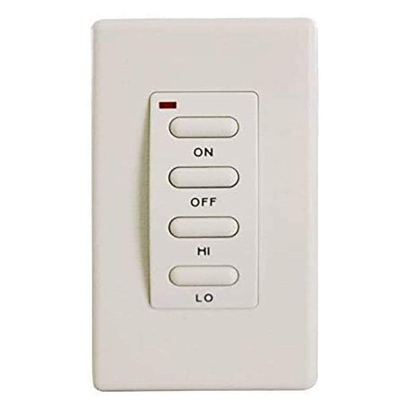 Superior Wireless Wall Mount Remote Control With On/Off and High/Low Operation EF-WWRCK