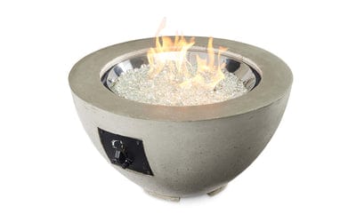 The Outdoor GreatRoom Company 20 Inch Natural Grey Cove Gas Fire Pit Bowl CV-20
