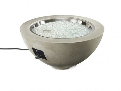 The Outdoor GreatRoom Company 42 Inch Natural Grey Cove Gas Fire Pit Bowl CV-30