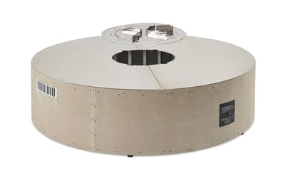 The Outdoor GreatRoom Company 48 Inch Round Ready To Finish Fire Pit Table Kit RTF48C-K