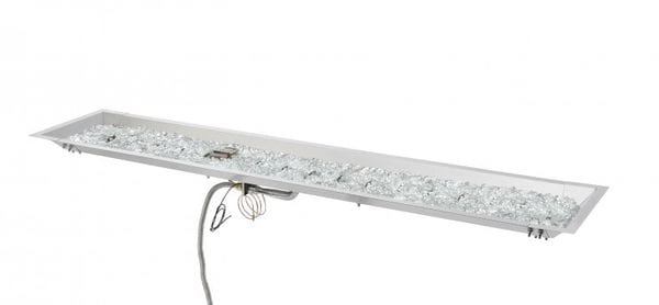 The Outdoor GreatRoom Company 64 Inch Linear Crystal Fire Plus Gas Burner CFP1264 | Flame Authority - Trusted Dealer