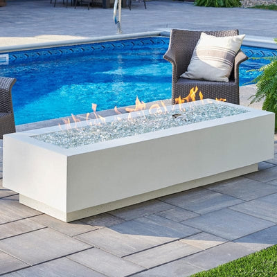 The Outdoor GreatRoom Company Cove 72-Inch Linear Gas Fire Pit Table | Flame Authority - Trusted Dealer
