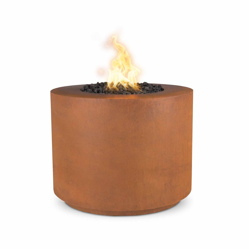 The Outdoor Plus 30-Inch Beverly Gas Fire Pit Flame Sense with Spark Ignition OPT-30RRFSEN