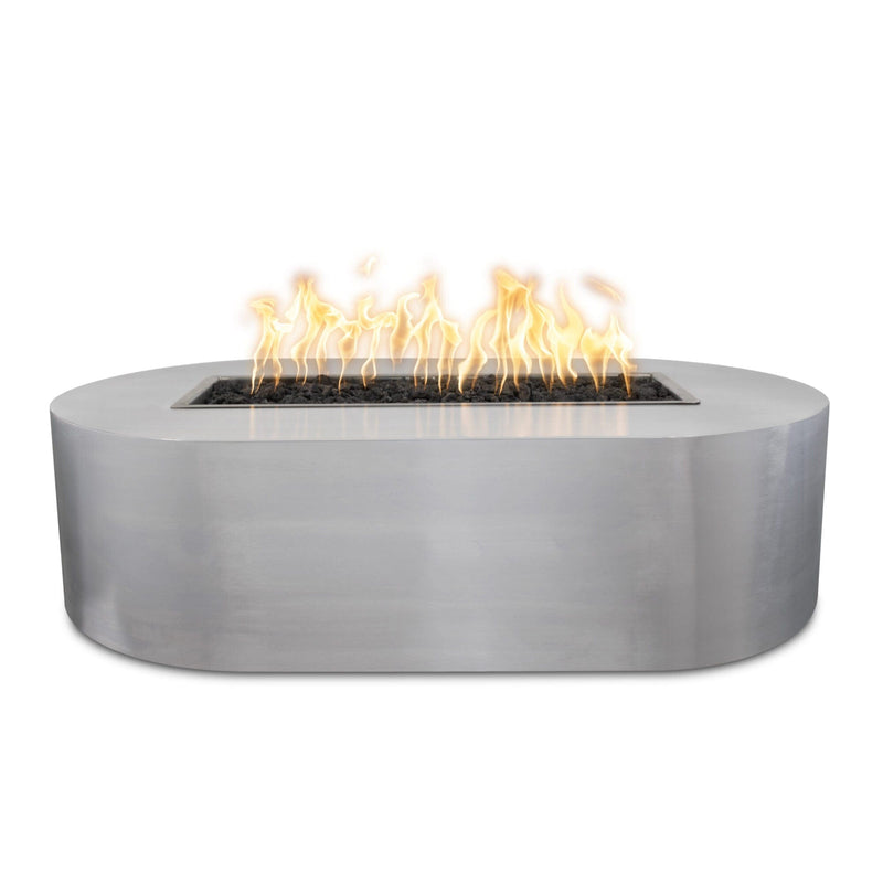 The Outdoor Plus 48-Inch Bispo Gas Fire Pit Flame Sense with Spark Ignition OPT-BSP48FSEN