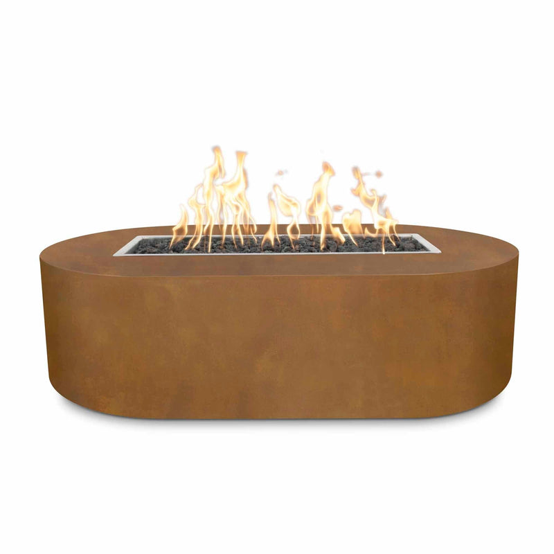 The Outdoor Plus 48-Inch Bispo Gas Fire Pit Flame Sense with Spark Ignition OPT-BSP60FSEN