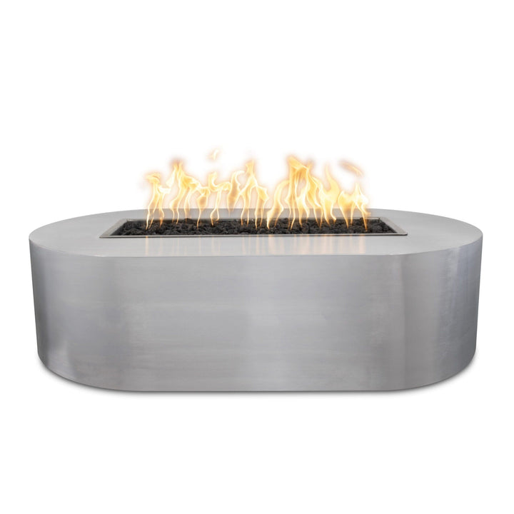 The Outdoor Plus 48-Inch Bispo Gas Fire Pit Flame Sense with Spark Ignition OPT-BSP60FSEN