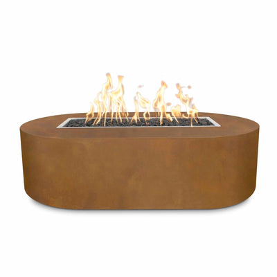 The Outdoor Plus 48-Inch Bispo Gas Fire Pit Match Lit with Flame Sense Ignition OPT-BSP48FSML
