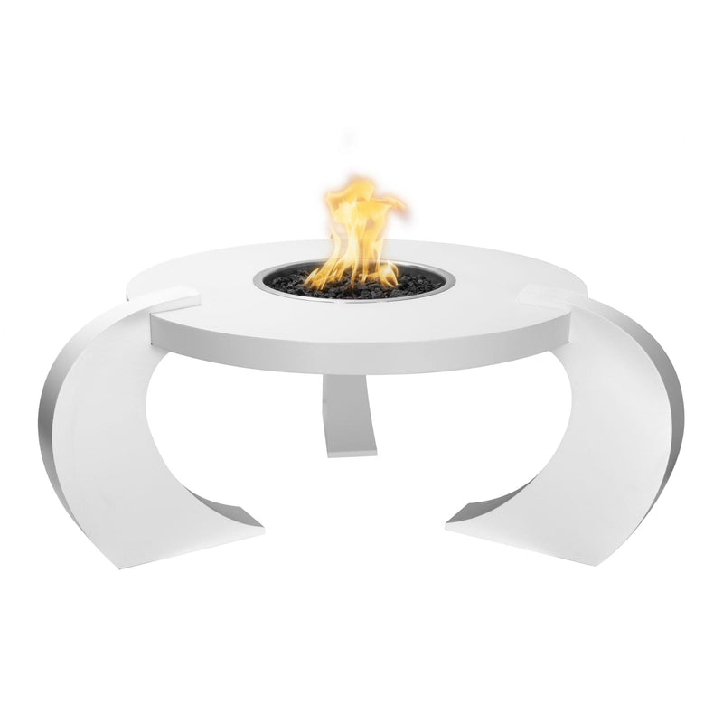 The Outdoor Plus 68-Inch Frisco Metal Fire Table Match Lit Ignition OPT-FRSPC68 | Flame Authority - Trusted Dealer
