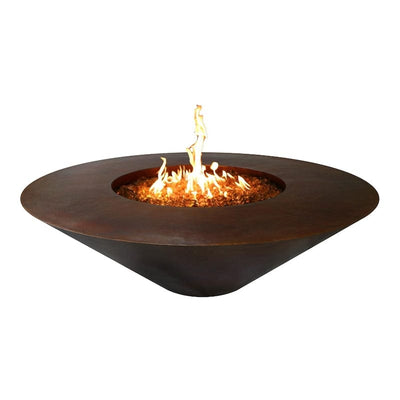 The Outdoor Plus Cazo 48-Inch Gas Fire Pit Copper OPT-RS48