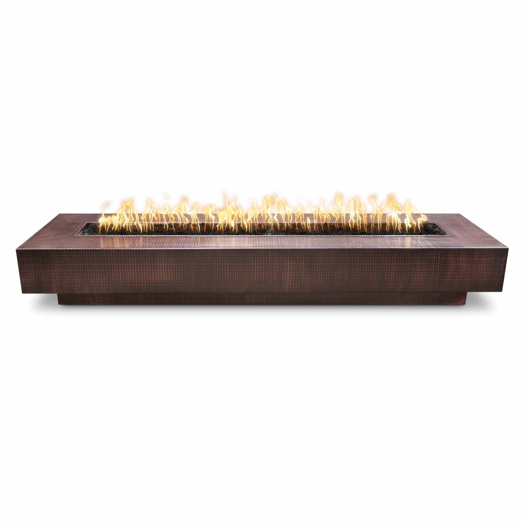 The Outdoor Plus Coronado 72-Inch Gas Fire Pit Low Voltage Electronic Ignition OPT-COR72E12V