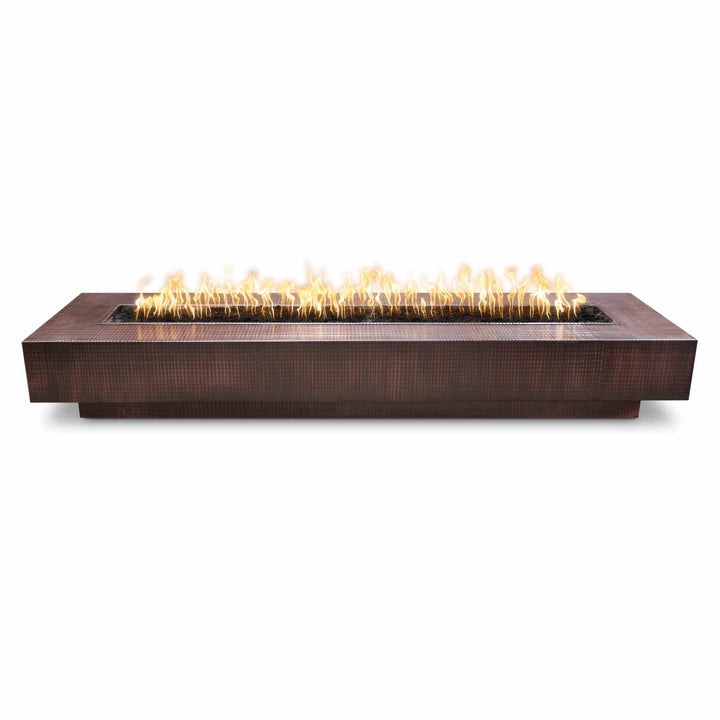 The Outdoor Plus Coronado 72-Inch Gas Fire Pit Low Voltage Electronic Ignition OPT-COR72E12V