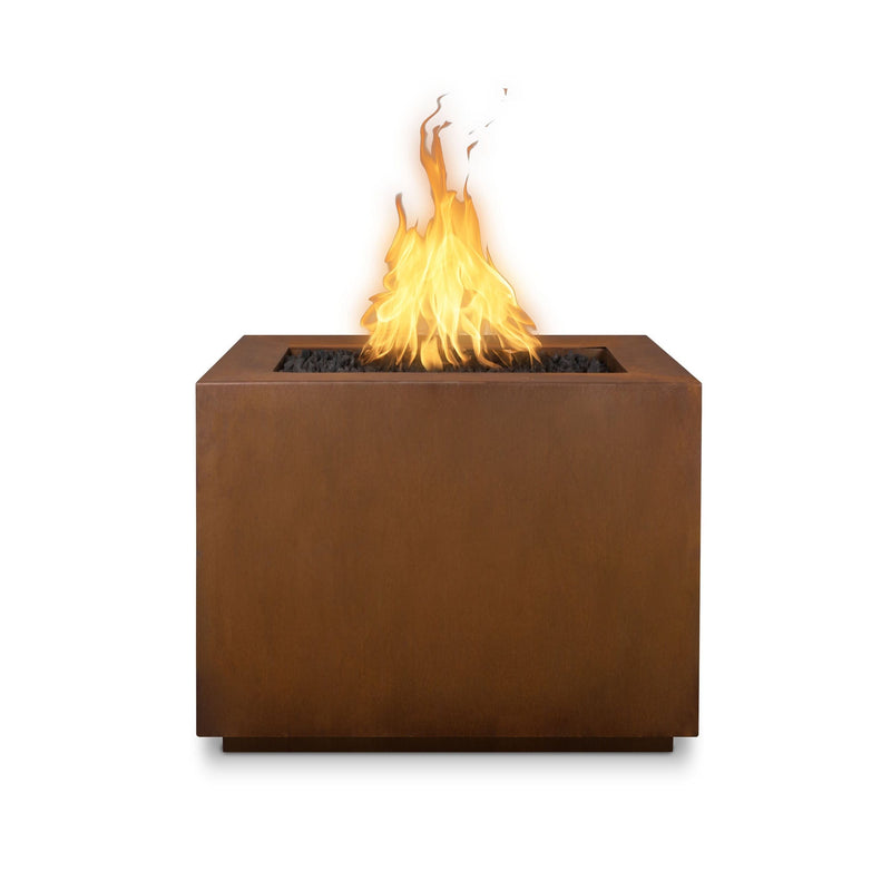 The Outdoor Plus Forma 30-Inch Gas Fire Pit Flame Sense with Spark Ignition OPT-3030SQFSEN