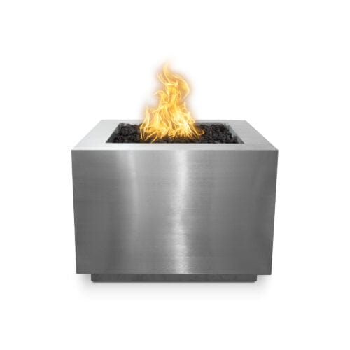 The Outdoor Plus Forma 30-Inch Gas Fire Pit Flame Sense with Spark Ignition OPT-3030SQFSEN