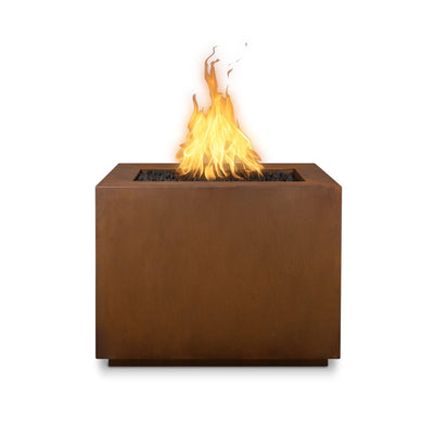 The Outdoor Plus Forma 42-Inch Gas Fire Pit Flame Sense with Spark Ignition OPT-4242SQE12V