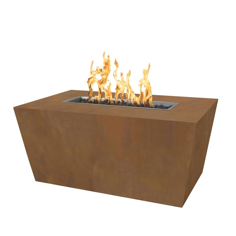 The Outdoor Plus Mesa 48-Inch Fire Pit Match Lit with Flame Sense Ignition OPT-TT4824FSML | Flame Authority - Trusted Dealer