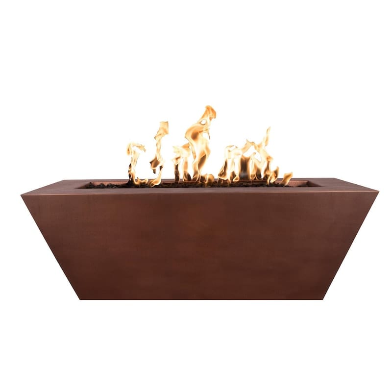 The Outdoor Plus Mesa 48-Inch Fire Pit Match Lit with Flame Sense Ignition OPT-TT4824FSML | Flame Authority - Trusted Dealer