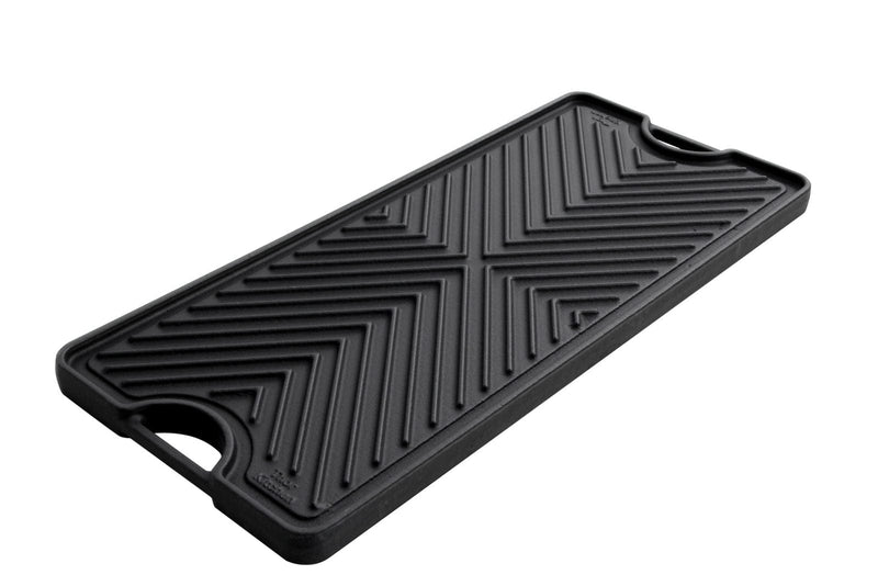 Thor Kitchen 21-inch Black Reversible Cast Iron Griddle and Grill Plate RG1022 Flame Authority