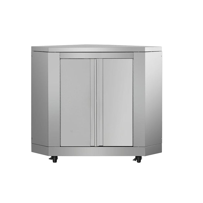 Thor Kitchen 30.5-inch Outdoor Kitchen Corner Cabinet in Stainless Steel MK06SS304 Flame Authority