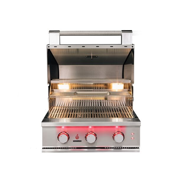 TrueFlame 25" 3 Burner Built-In Gas Grill TF25
