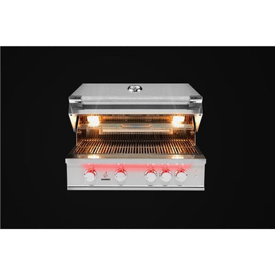 TrueFlame 32" 4 Burner Built-In Gas Grill TF32