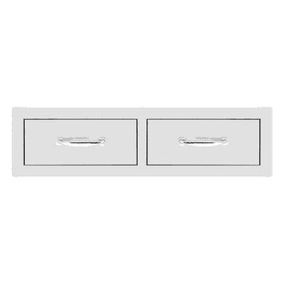 TrueFlame 32" Double Horizontal Drawer TF-DR2-32H