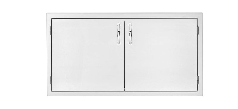 TrueFlame 36" 2-Drawer Dry Storage Pantry & Enclosed Cabinet Combo TF-DP-36DC
