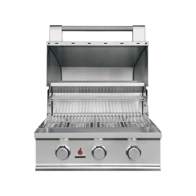 TrueFlame E Series 25-Inch 3-Burner Built-In Gas Grill TFE25 Grills Flame Authority